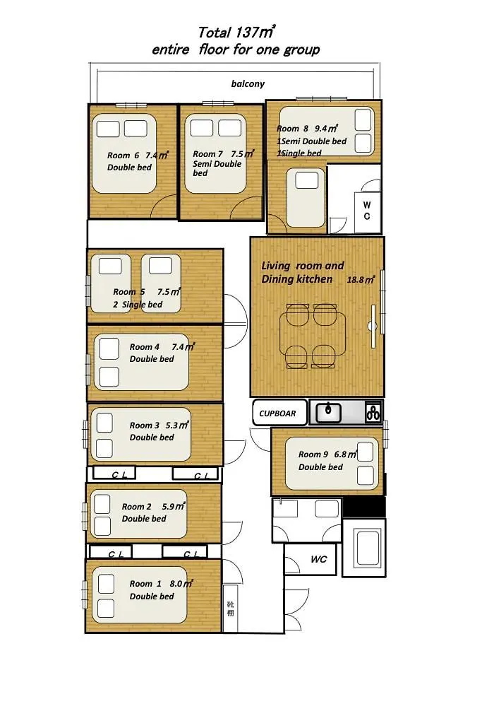 Haneda Lex House Apartment Tokyo